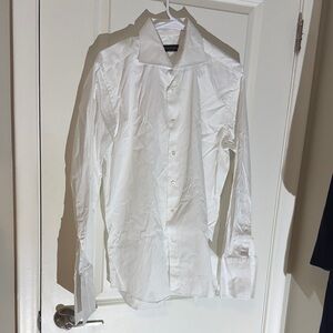 Canali White Dress Shirt for Men